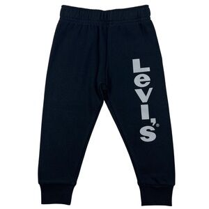 Levi’s Toddler Boys Stretch Jogger Sweatpants Black Size 2T